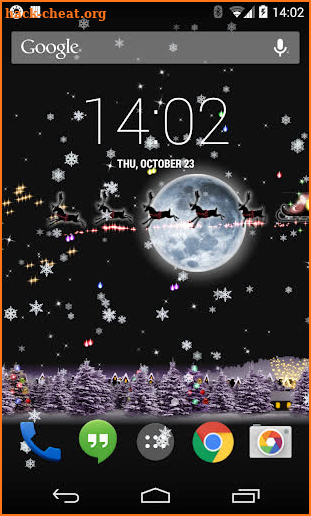 Christmas Live Wallpaper HD screenshot