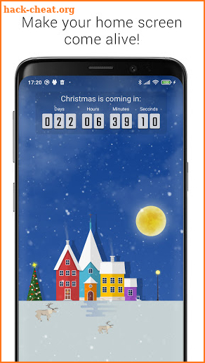Christmas live wallpapers and countdown screenshot