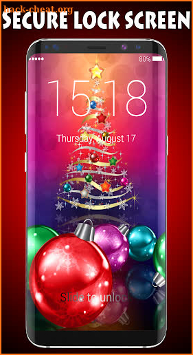 Christmas Lock Screen & Wallpaper screenshot