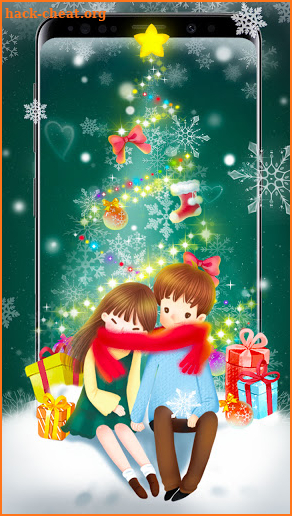 Christmas Love Live Wallpapers screenshot