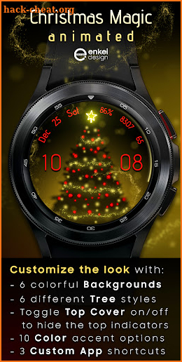 Christmas Magic - watch face screenshot