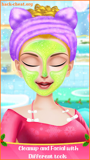 Christmas Makeup Game - Makeover & Salon for Girls screenshot