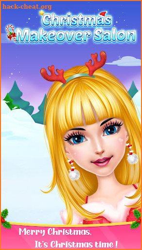 Christmas Makeup Game - Makeover & Salon for Girls screenshot