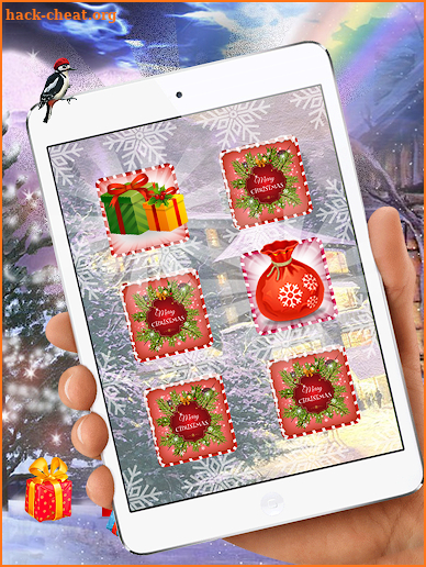 Christmas Memory Card Game screenshot