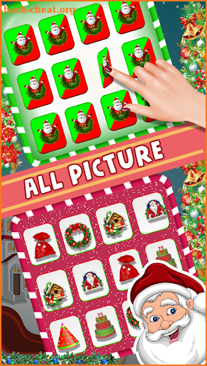 Christmas Memory Game : Flip And Match Cards screenshot