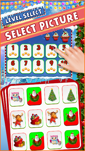 Christmas Memory Game : Flip And Match Cards screenshot
