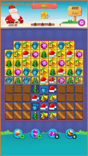 Christmas NewYear Match Game screenshot