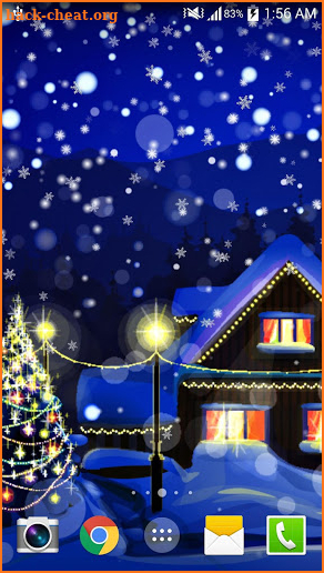 Christmas Night Live Wallpaper screenshot
