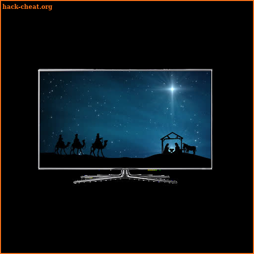 Christmas on Chromecast - Holiday live scene on TV screenshot