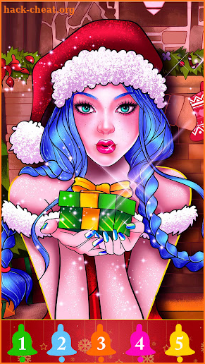 Christmas Paint by Numbers screenshot