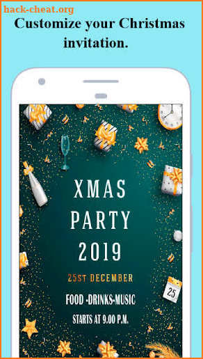 Christmas Party Invitation screenshot