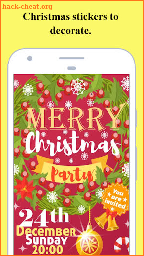 Christmas Party Invitation screenshot