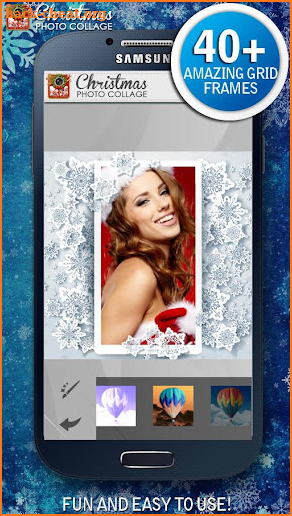 Christmas Photo Collage Maker screenshot