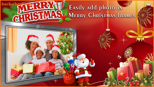 Christmas Photo Frame Editor:HBD & New Year Frames screenshot