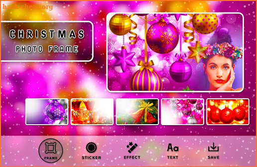 Christmas Photo Frames - Christmas Photo Editor screenshot