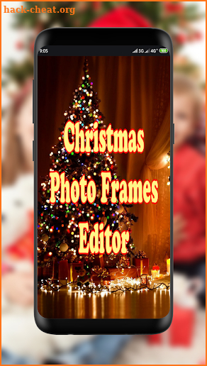 Christmas Photo Frames Editor screenshot