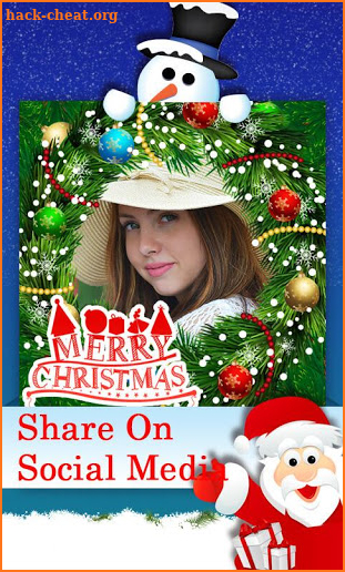 Christmas Photo Frames - Xmas Santa screenshot