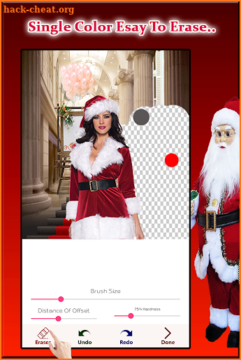 Christmas Photo Frames:Cut Paste Editor screenshot