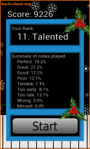 Christmas Piano screenshot