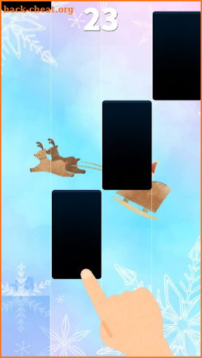 Christmas Piano Game Tiles screenshot