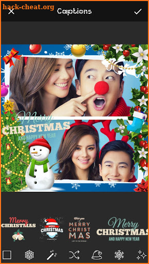 Christmas Picture Collage Maker screenshot