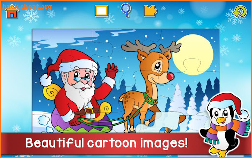 Christmas Puzzle Games - Kids Jigsaw Puzzles 🎅 screenshot