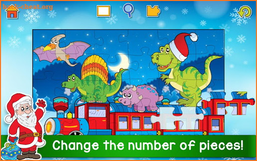 Christmas Puzzle Games - Kids Jigsaw Puzzles 🎅 screenshot