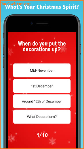 Christmas Quiz - Are You In The Christmas Spirit? screenshot