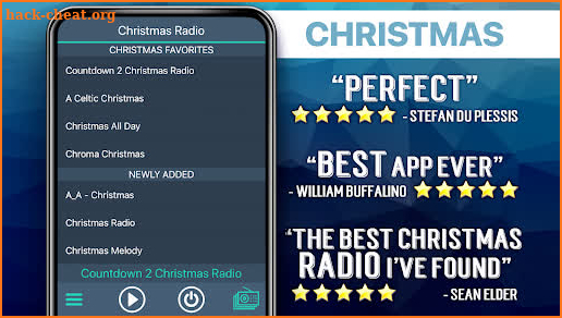 Christmas Radio screenshot