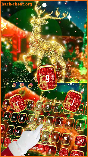 Christmas Reindeer Keyboard screenshot