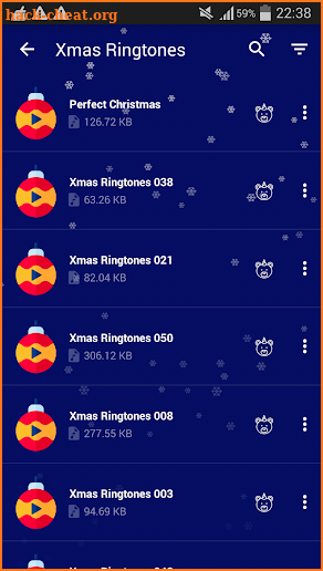 Christmas Ringtones: Happy Xmas with best tones screenshot