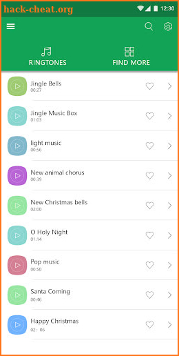 Christmas Ringtones MP3 screenshot