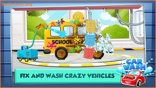 Christmas Santa Car Wash kid Saloon 2018:Fun Game screenshot