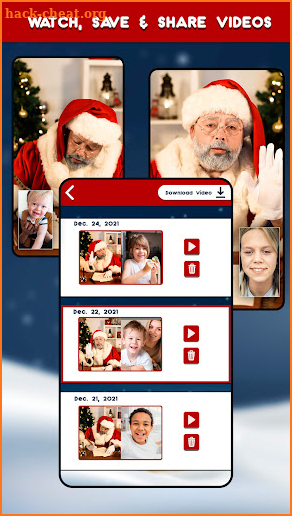 Christmas Santa Claus Video Call - Speak to Santa screenshot