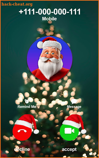 Christmas Santa Clause Call You: Prank Video Call screenshot