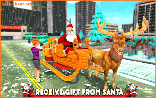 Christmas Santa Gift Delivery - Free Santa Games screenshot