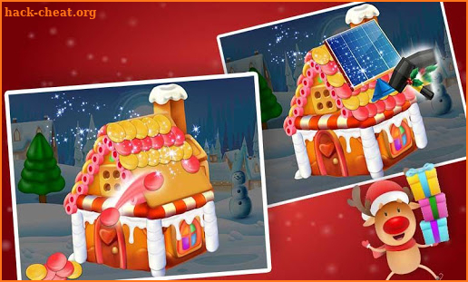 Christmas Santa Home Makeover House Cleaning Game screenshot