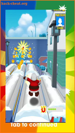 Christmas Santa Snow Subway screenshot