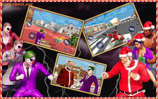 Christmas Santa  Vs Joker Thief Robbery Simulator screenshot