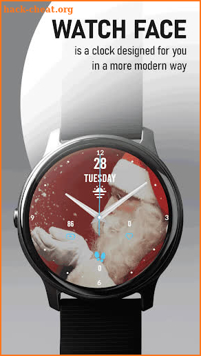 Christmas Santa Watch Face screenshot