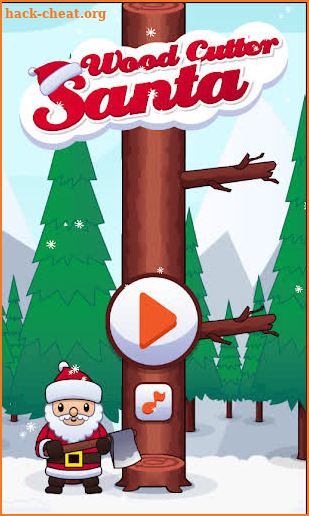 Christmas Santa Wood Cutter screenshot