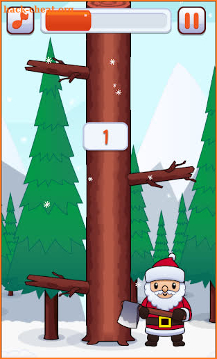 Christmas Santa Wood Cutter screenshot