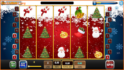 Christmas Slot Machine Style screenshot