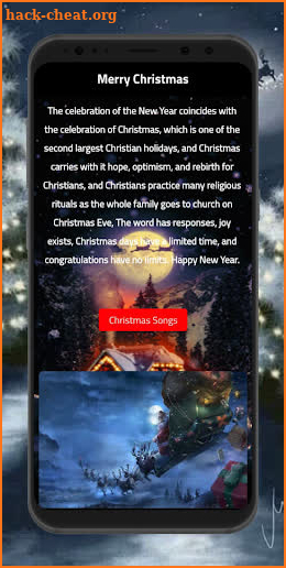 christmas songs 2023 screenshot