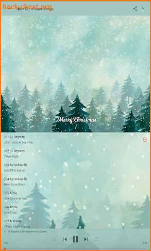 Christmas Songs Greatest Hits screenshot