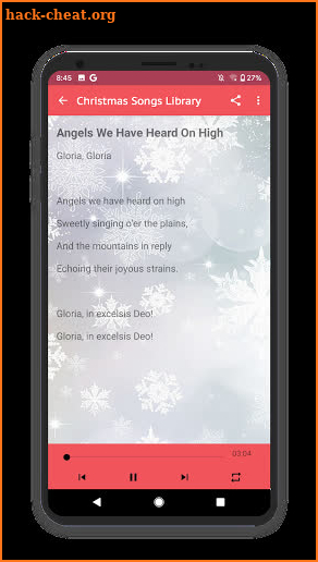 Christmas Songs Library screenshot