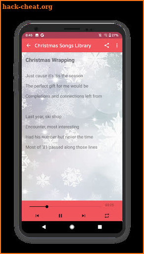 Christmas Songs Library screenshot