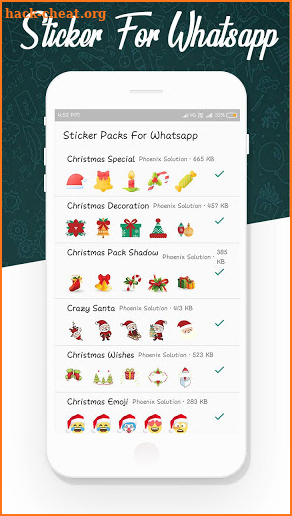 Christmas Sticker For Whatsapp screenshot