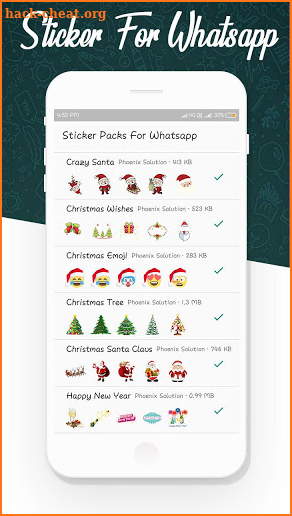 Christmas Sticker For Whatsapp screenshot