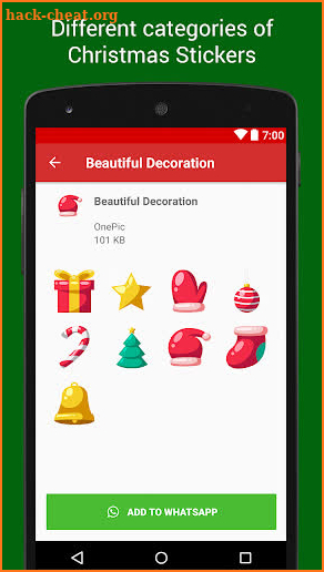 Christmas Sticker Packs - WAStickerApps screenshot